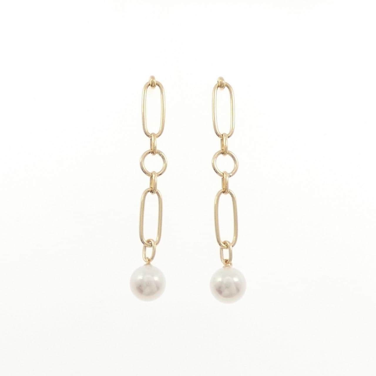 ミキモト Mコード ピアス 6.9mm