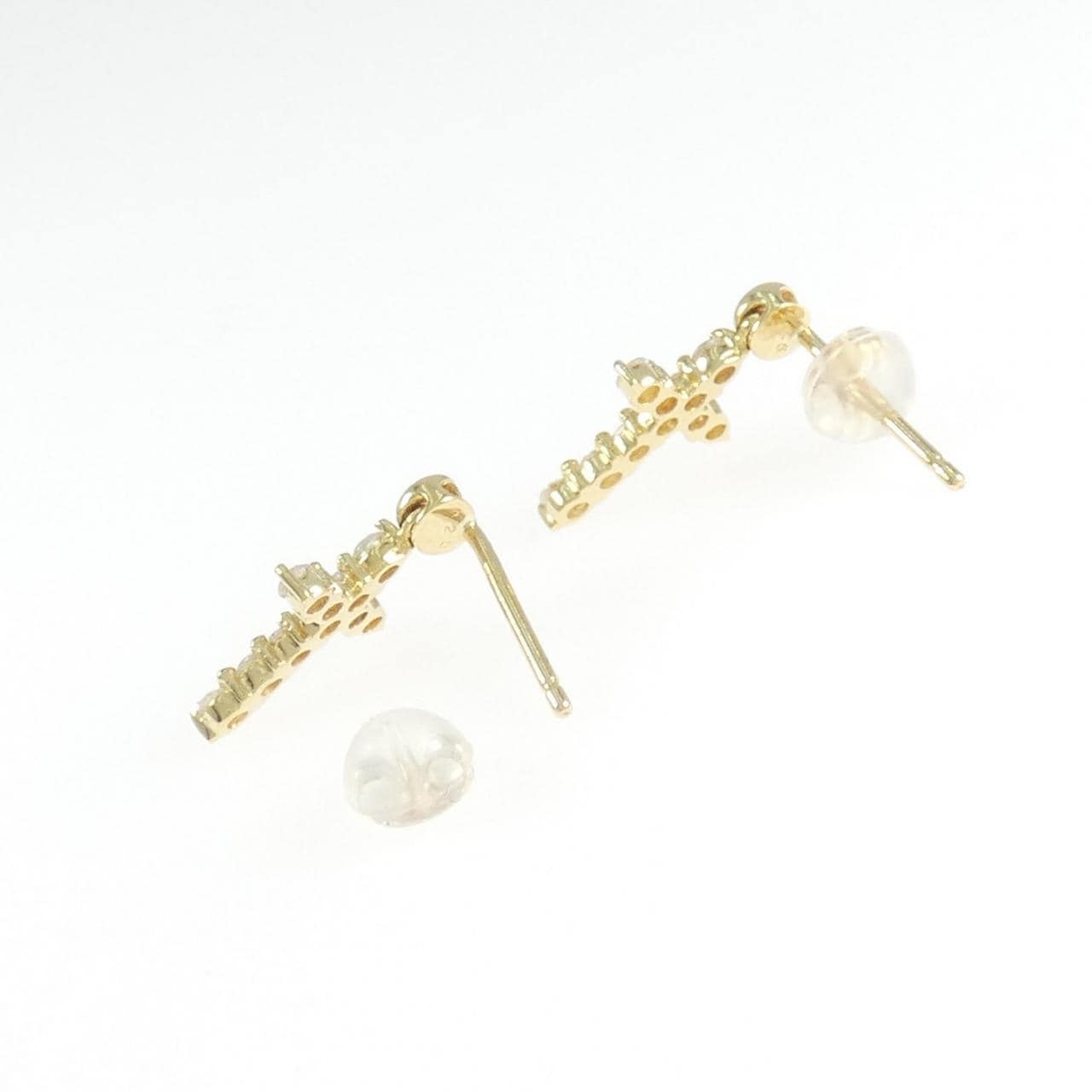 K18YG ダクロス イヤモンド ピアス 0.50CT