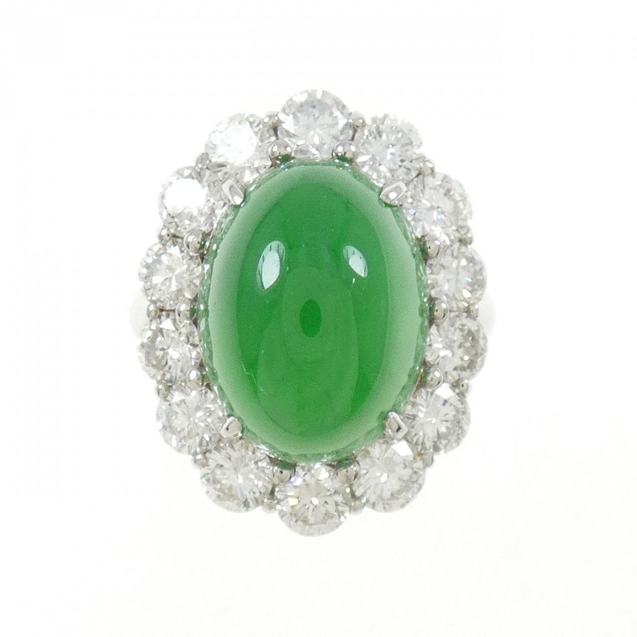 PT ヒスイ リング 11.59CT