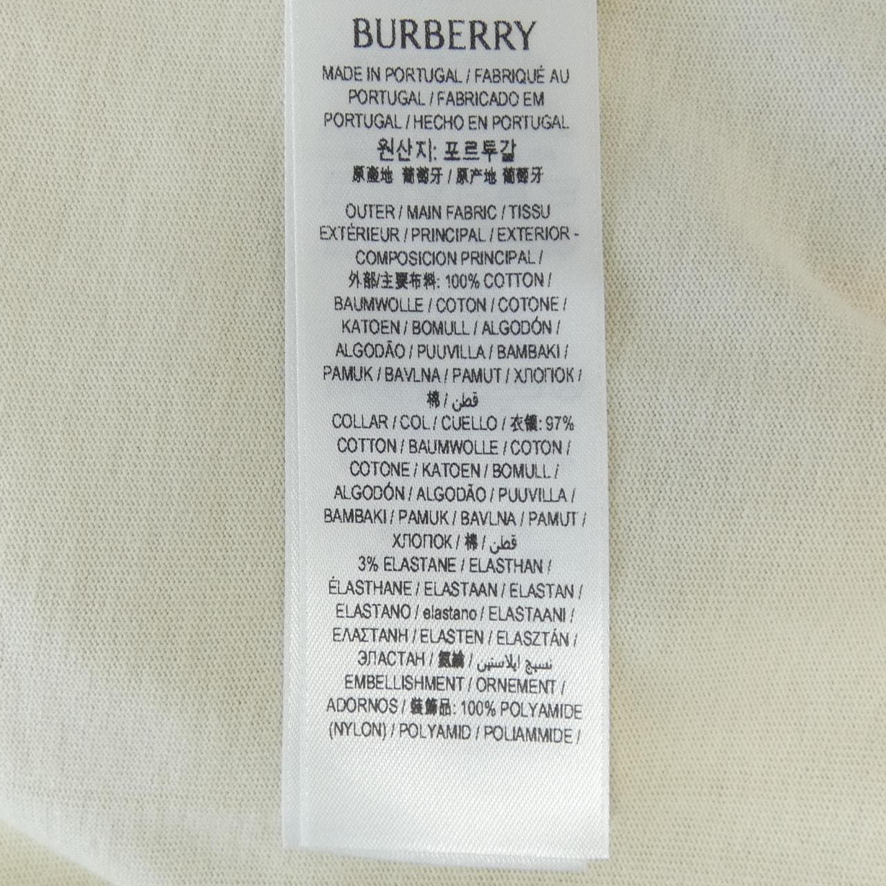 バーバリー BURBERRY 8097532 Tシャツ