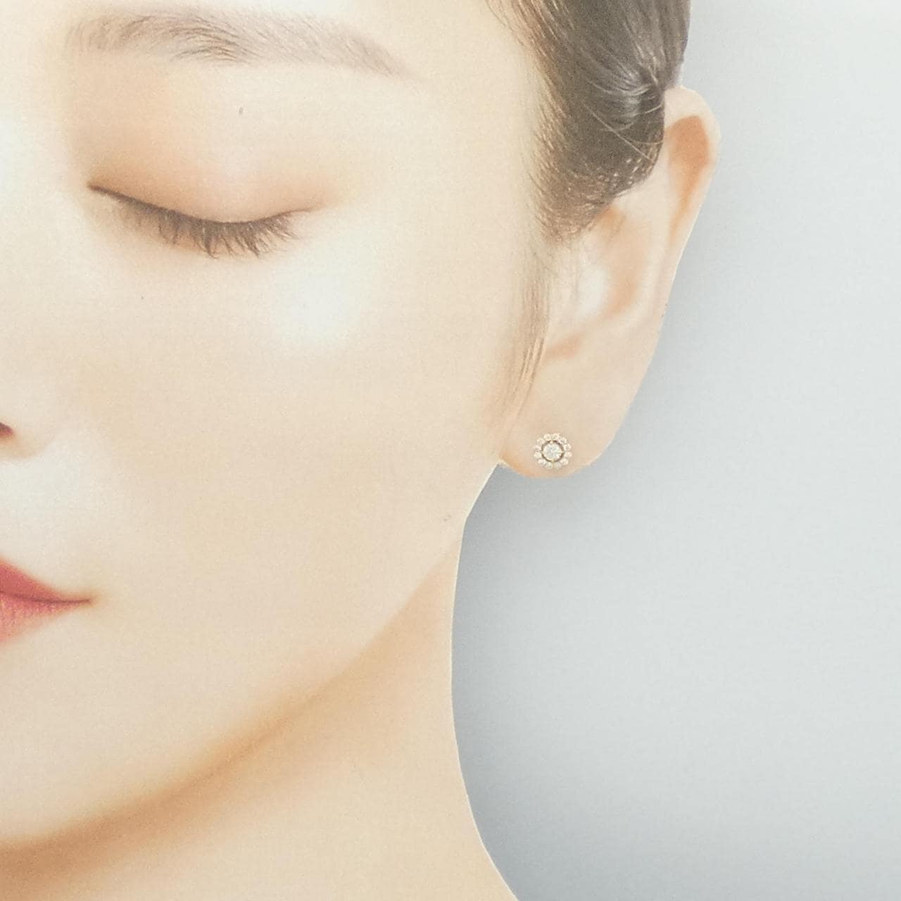 【リメイク】K18YG ダイヤモンド ピアス 0.40CT