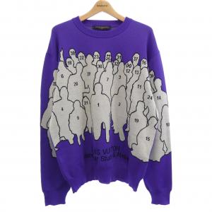 ルイヴィトン LOUIS VUITTON スタジオジャカードクルーネック HNN93WZLL ニット