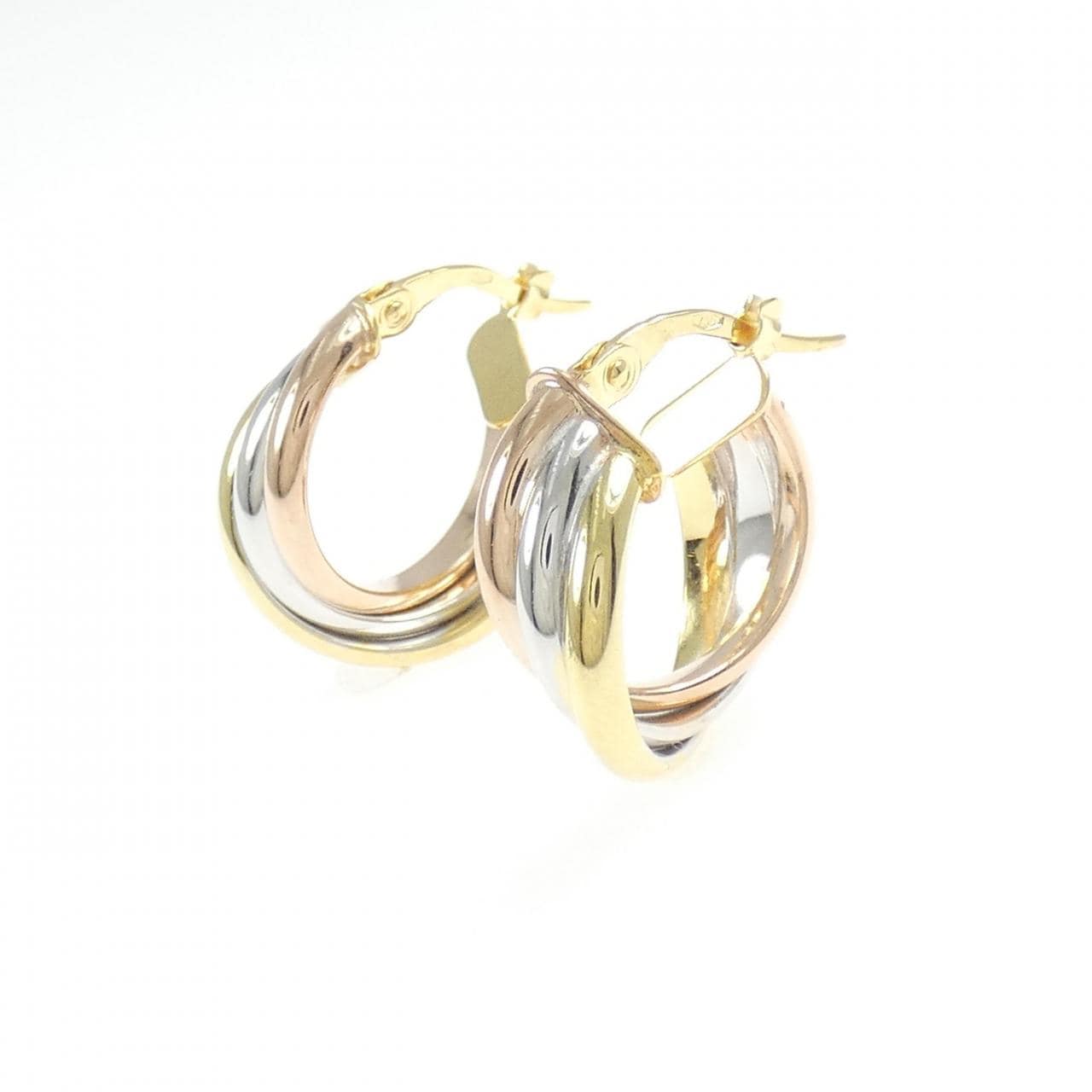 【新品】750スリーカラー ピアス