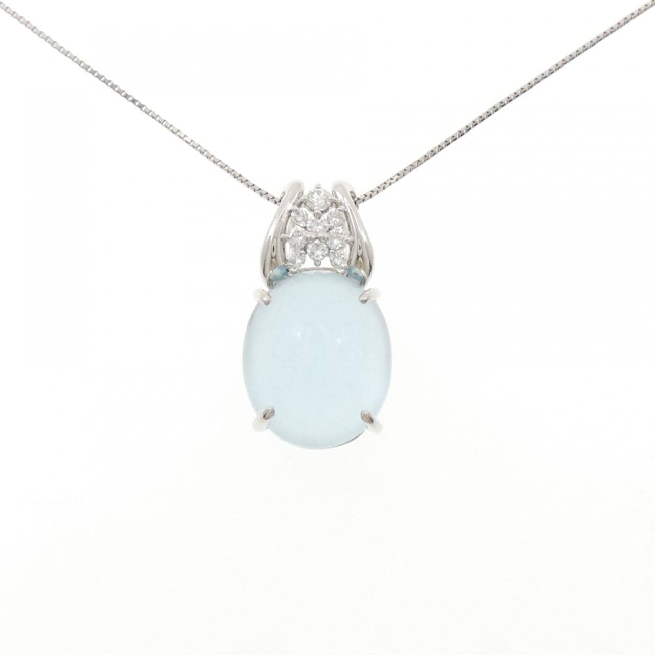 PT900/PT850 アクアマリン ネックレス 16.95CT