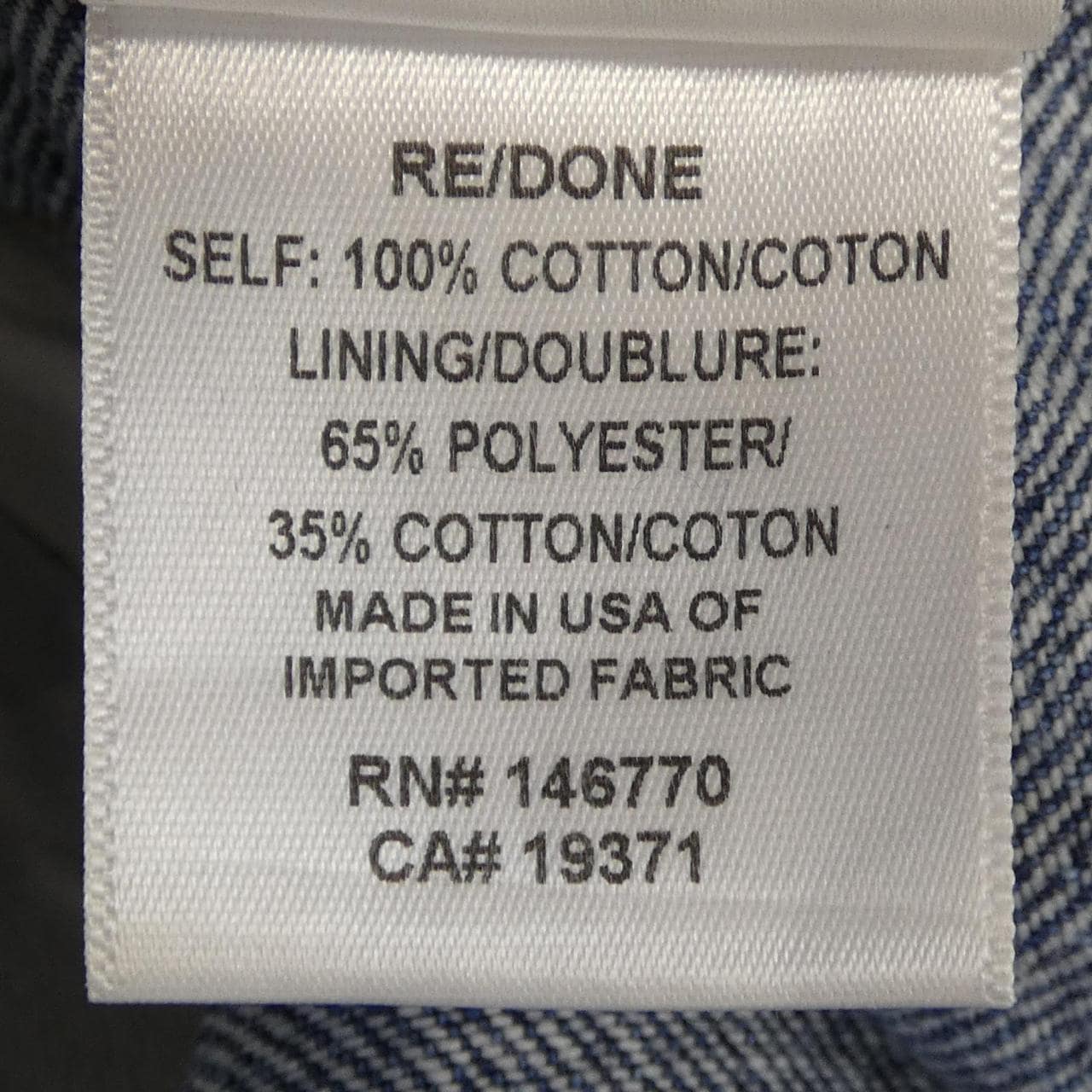 リダン RE/DONE ジーンズ