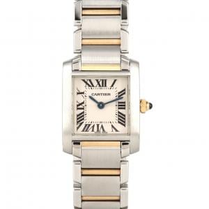 カルティエ タンクフランセーズSM コンビ W51007Q4 SSxYG クォーツ