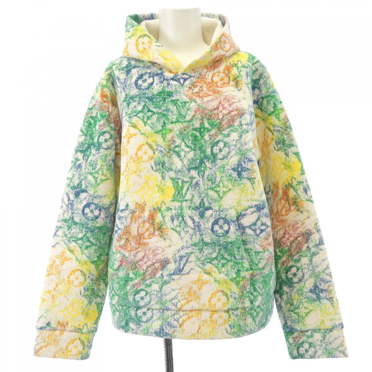 ルイヴィトン LOUIS VUITTON ベルベットパステルモノグラム HKY18WZMJ パーカー