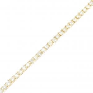 K18YG ダイヤモンド ブレスレット 3.40CT