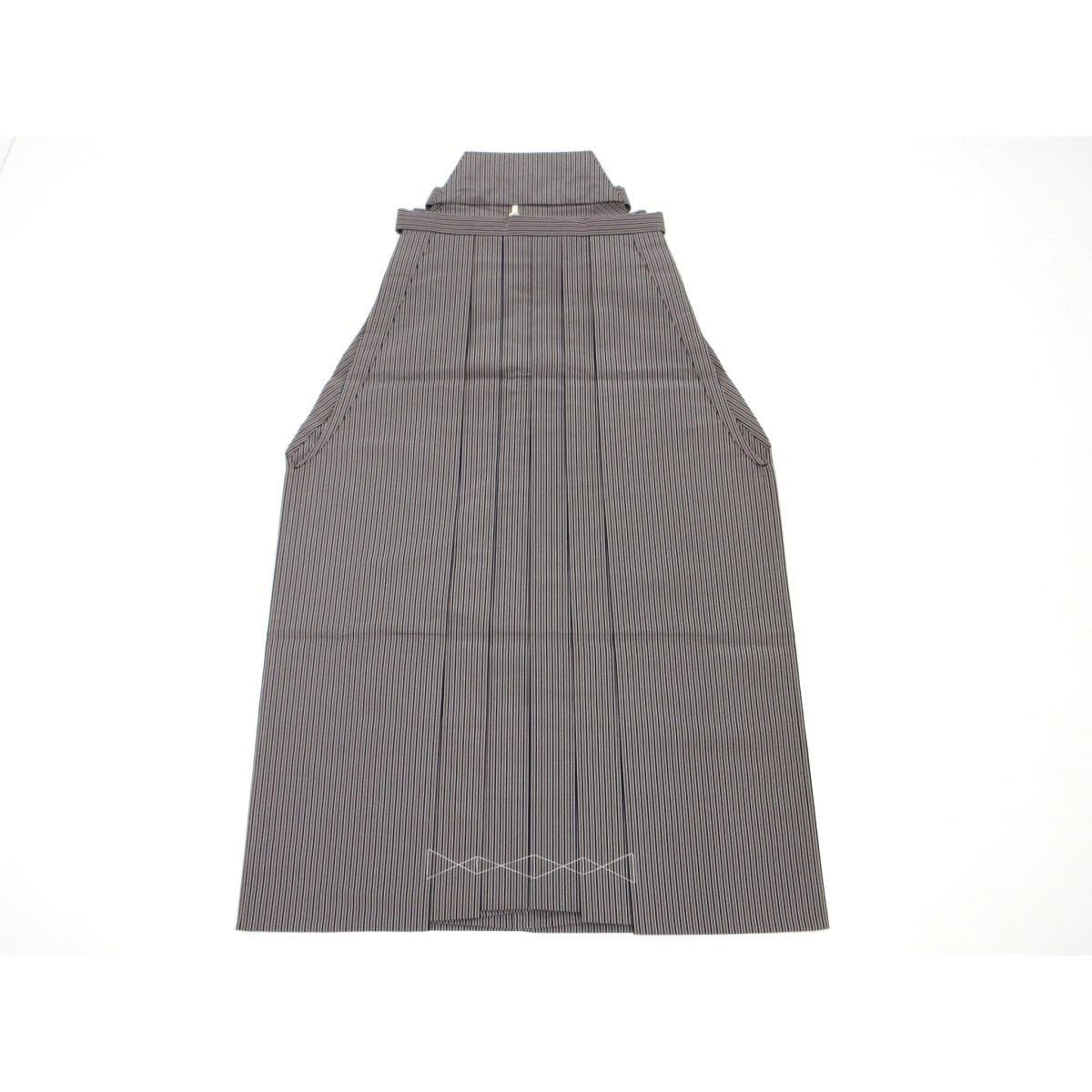 【未使用品】男袴　馬乗り袴　甲田綏郎　精好仙臺平　紐下２．２．０