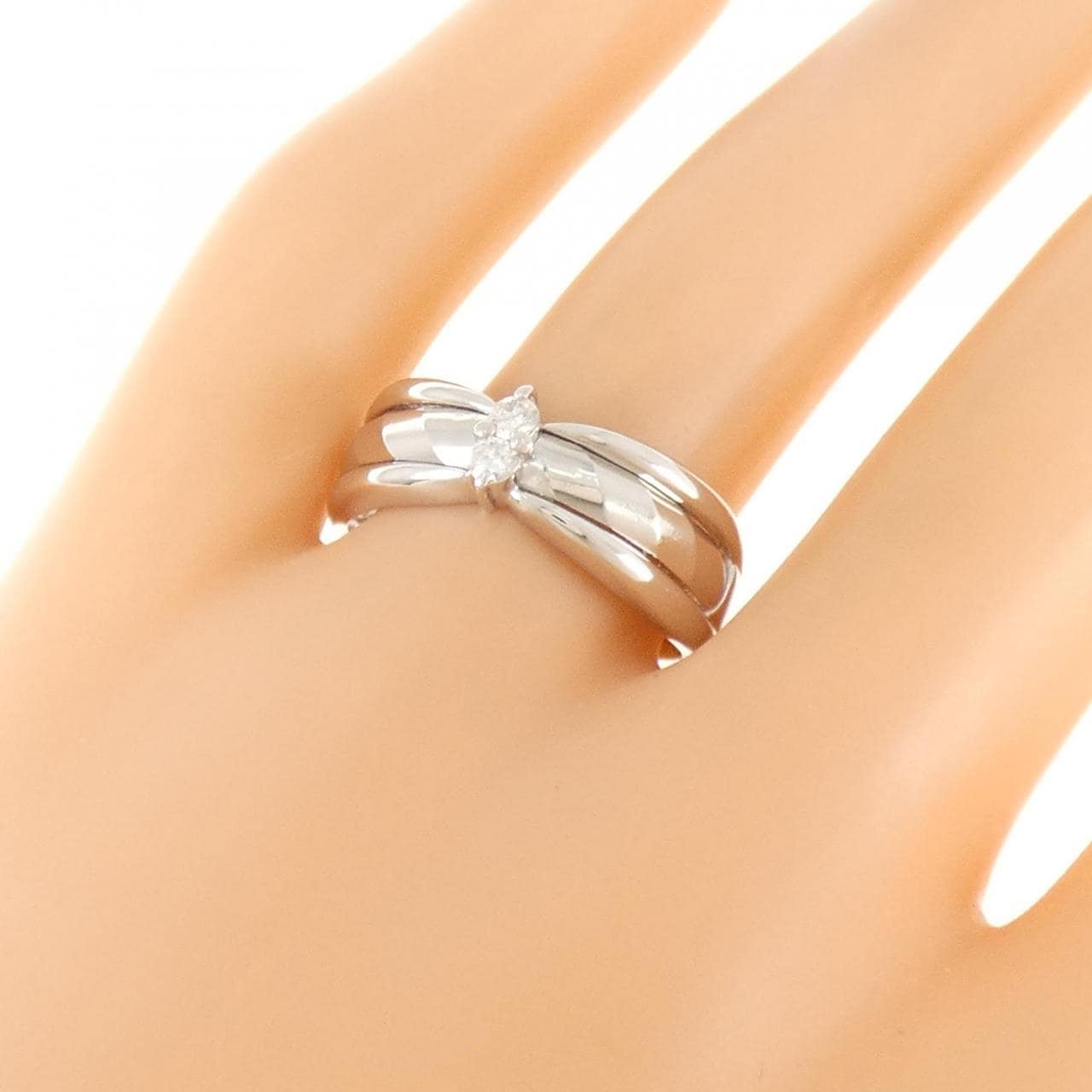 PT900 ダイヤモンド リング 0.10CT