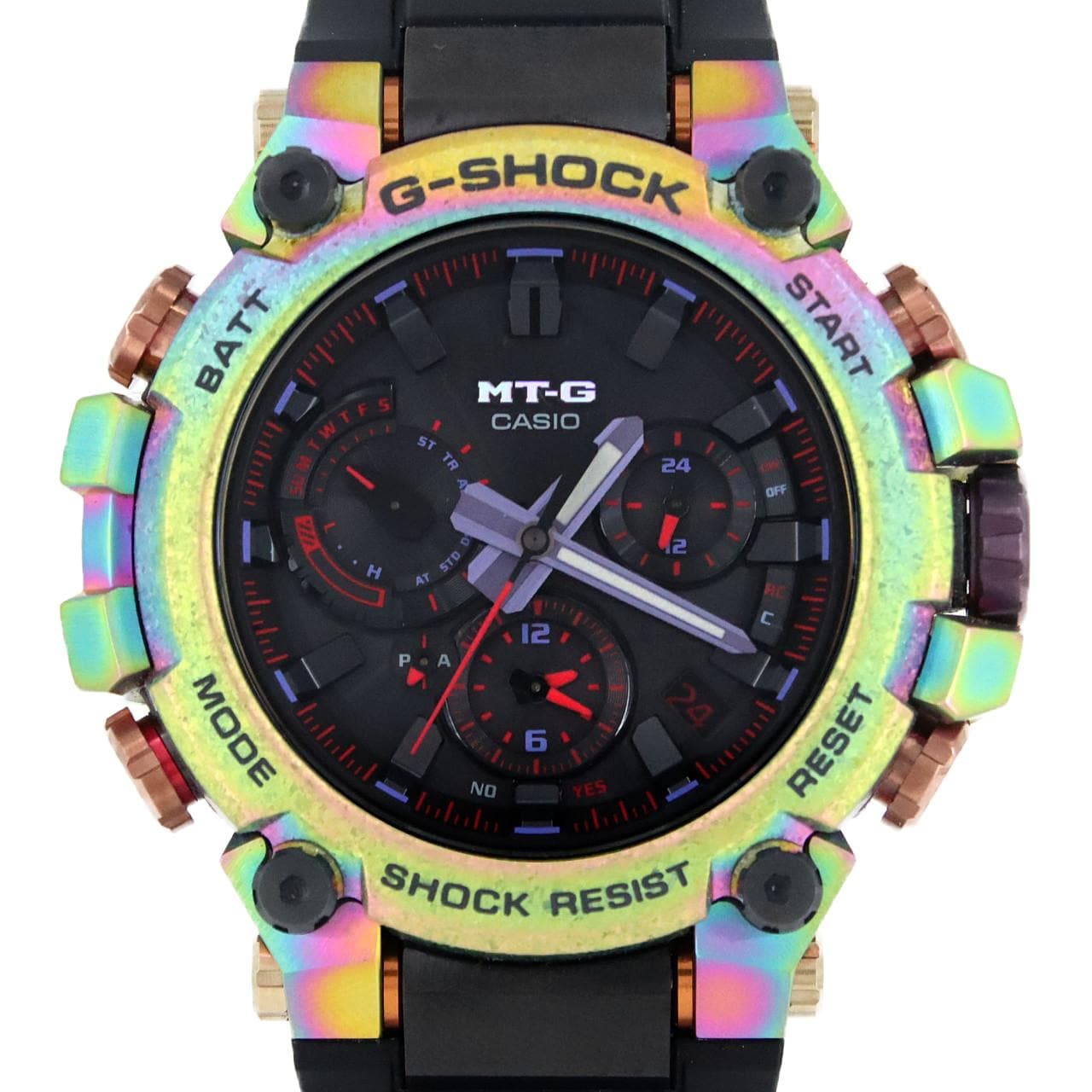 カシオ G-SHOCK･MT-G 電波時計 MTG-B3000PRB-1AJR SS ソーラークォーツ