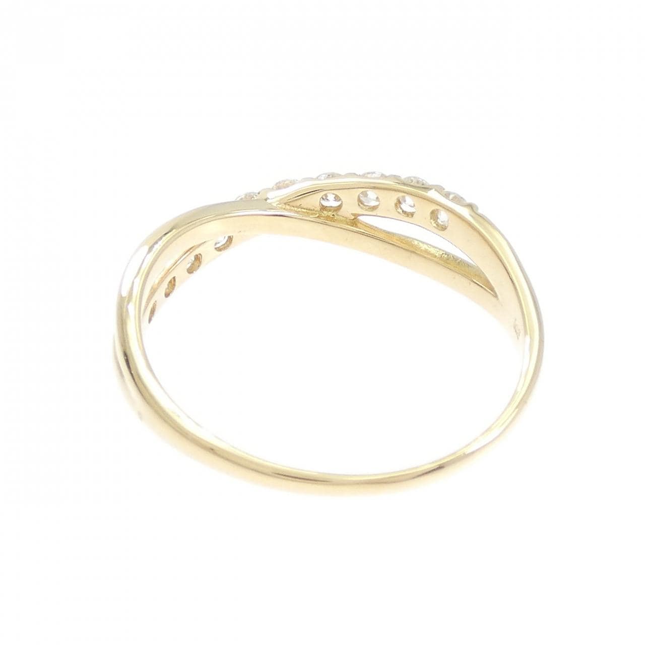 【リメイク】K18YG ダイヤモンド リング 0.30CT