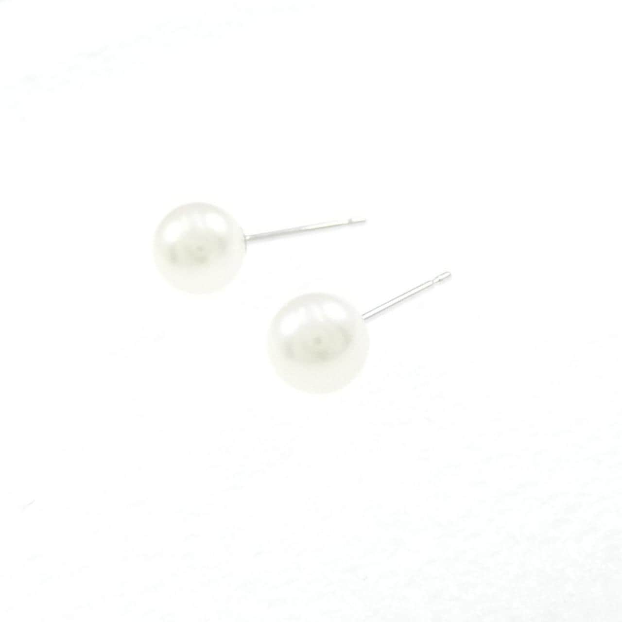 K14WG Akoya pearl earrings 5.9mm
