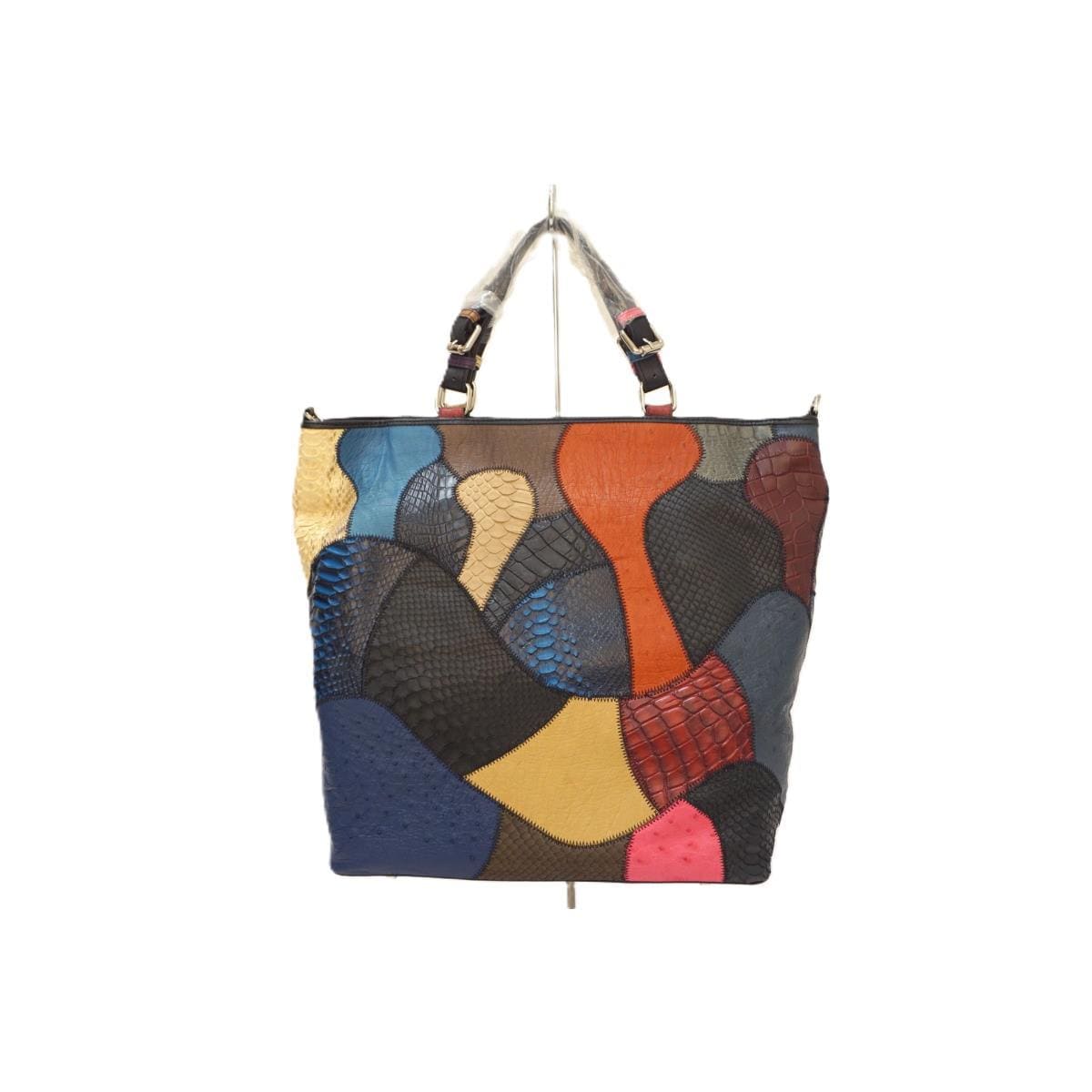 【新品】和装バッグ　クロコ