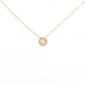 K18YG ダイヤモンド ネックレス 0.10CT