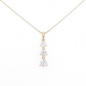K18YG ダイヤモンド ネックレス 1.00CT