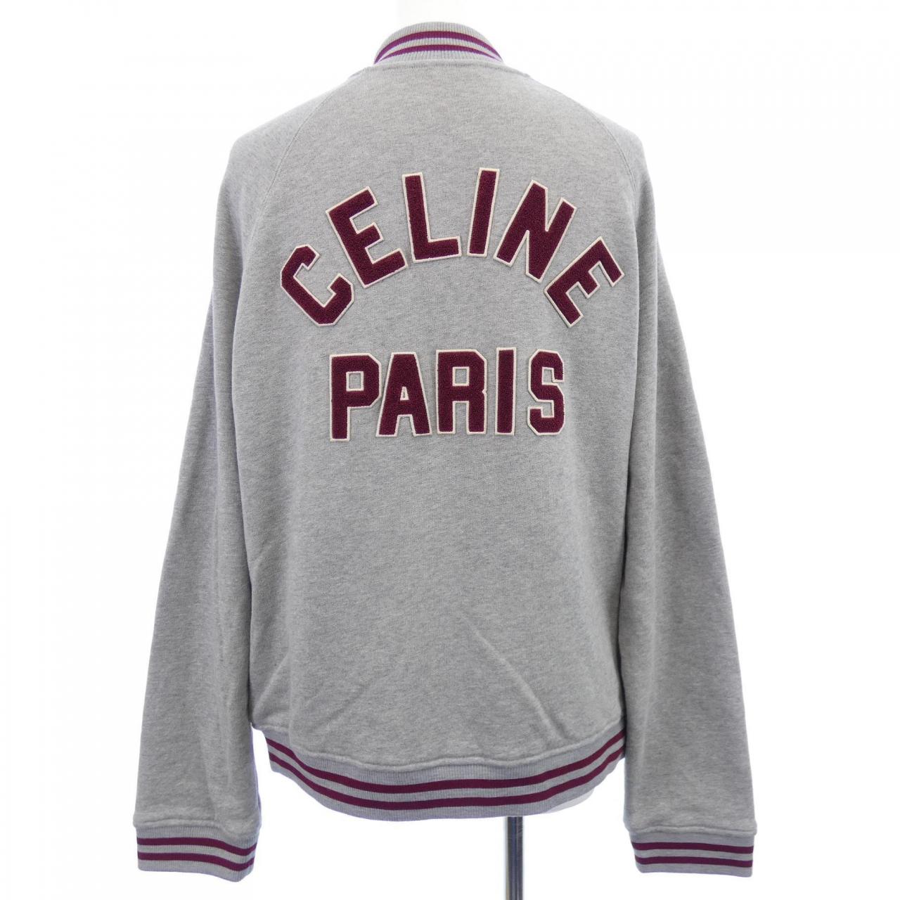 セリーヌ CELINE CELINE テディカレッジジャケット 2Y16D345F ブルゾン
