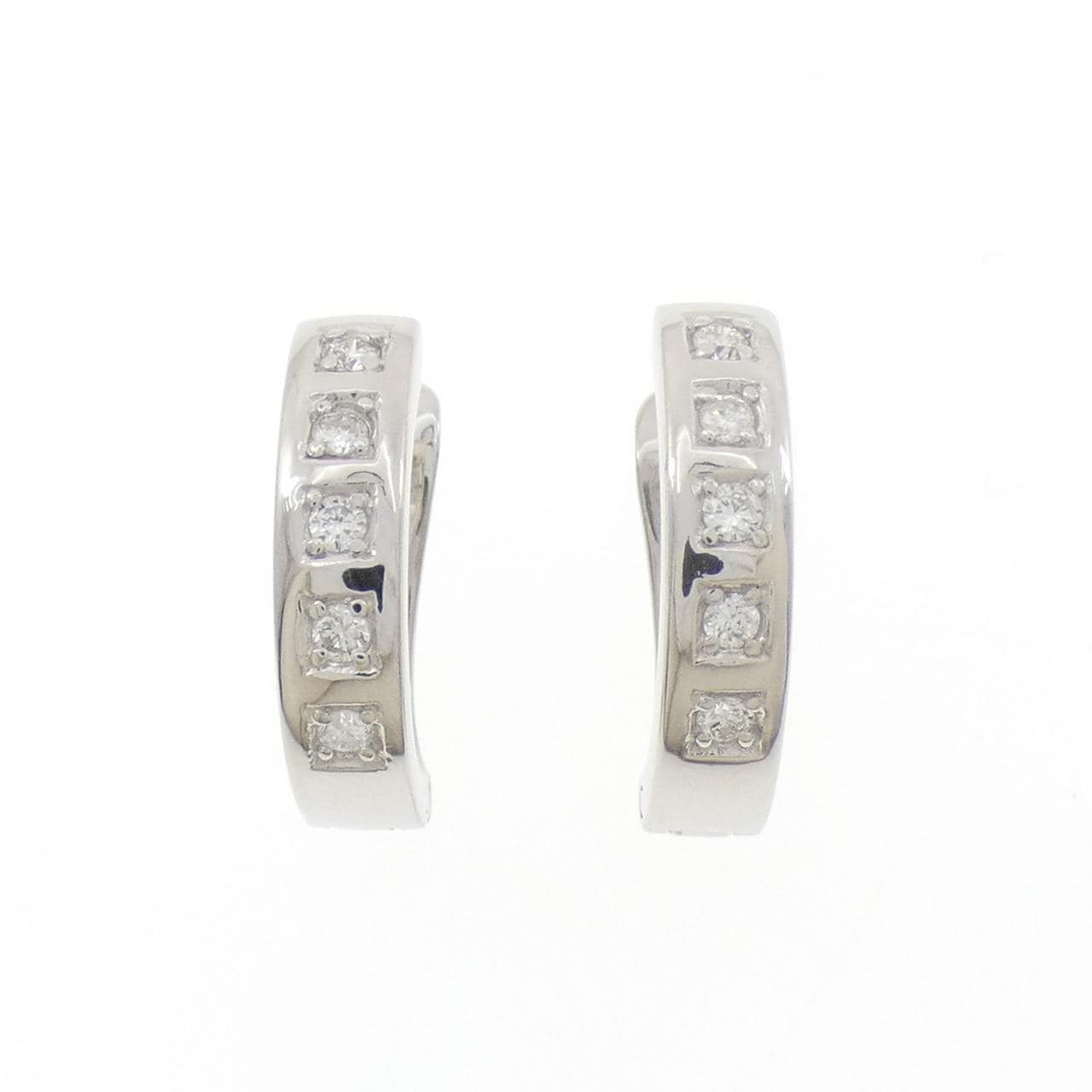 PT900 ダイヤモンド ピアス 0.20CT