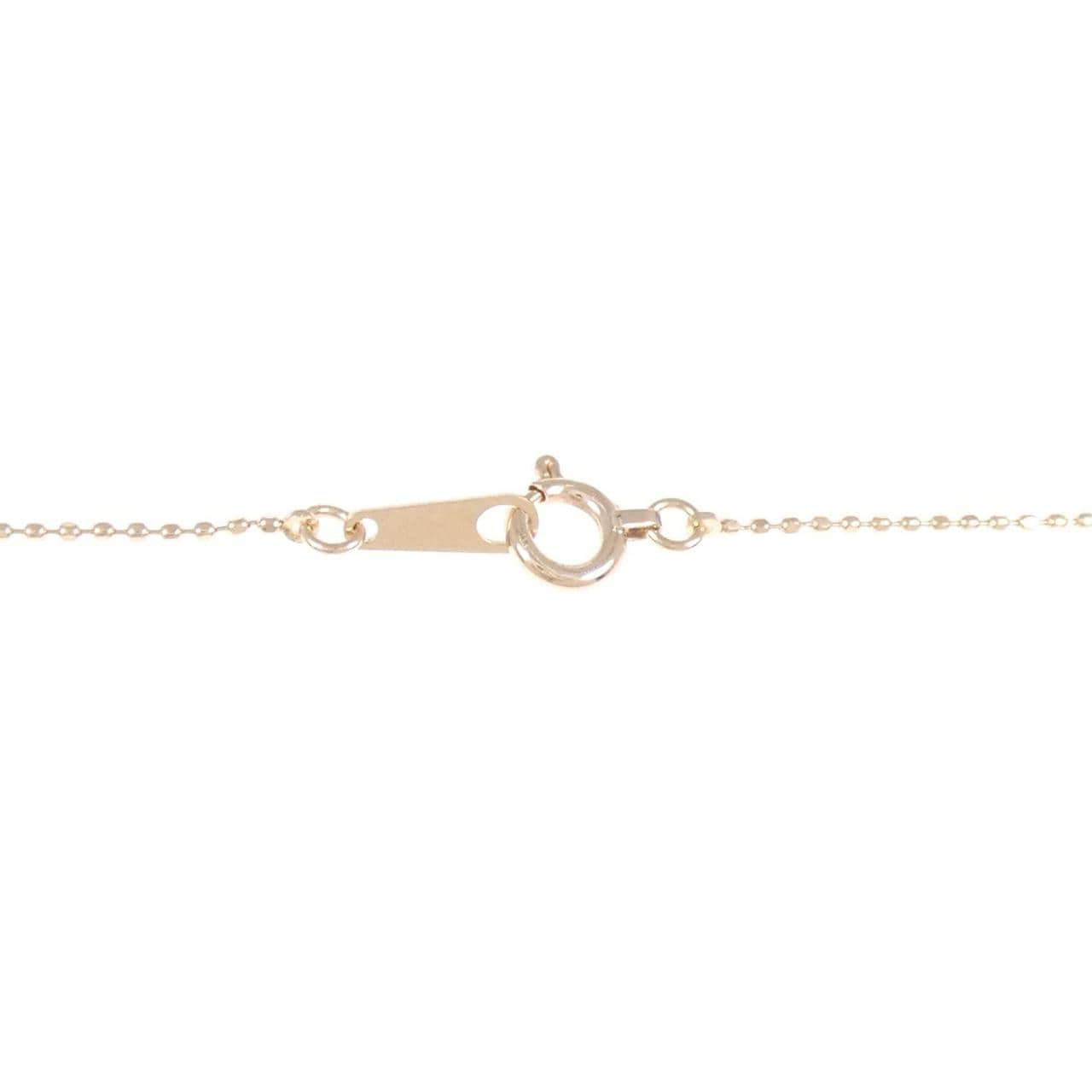 K10PG ダイヤモンド ネックレス 0.18CT