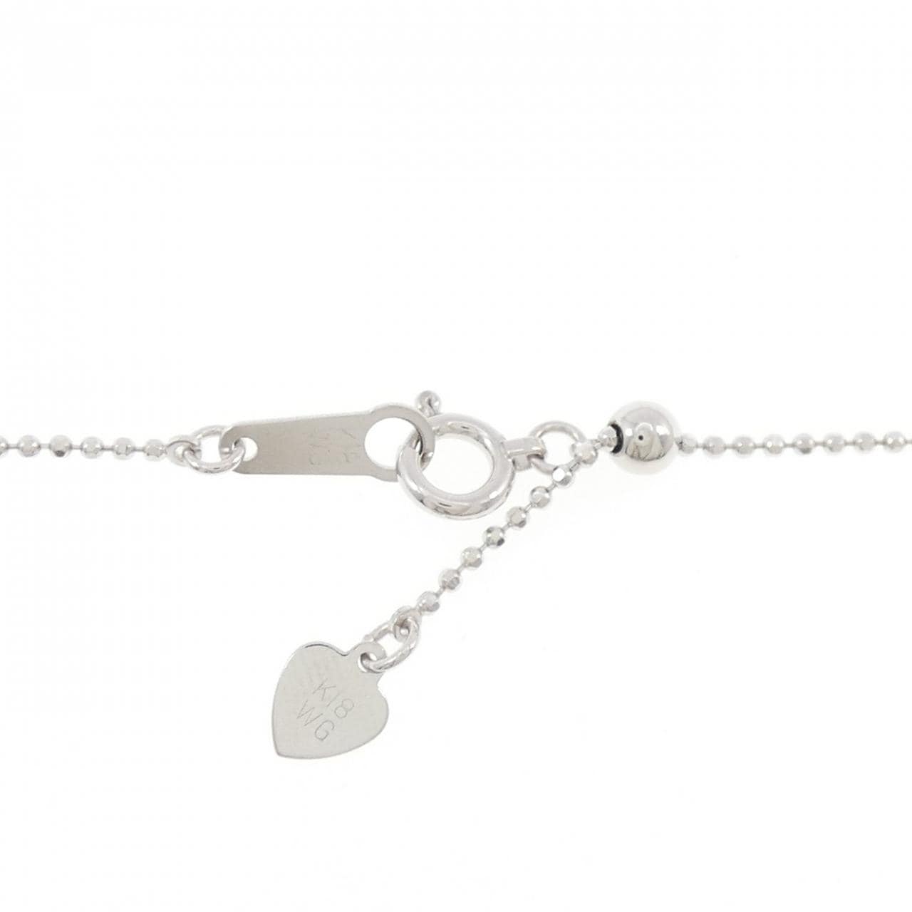 K18WG オパール ネックレス 6.37CT