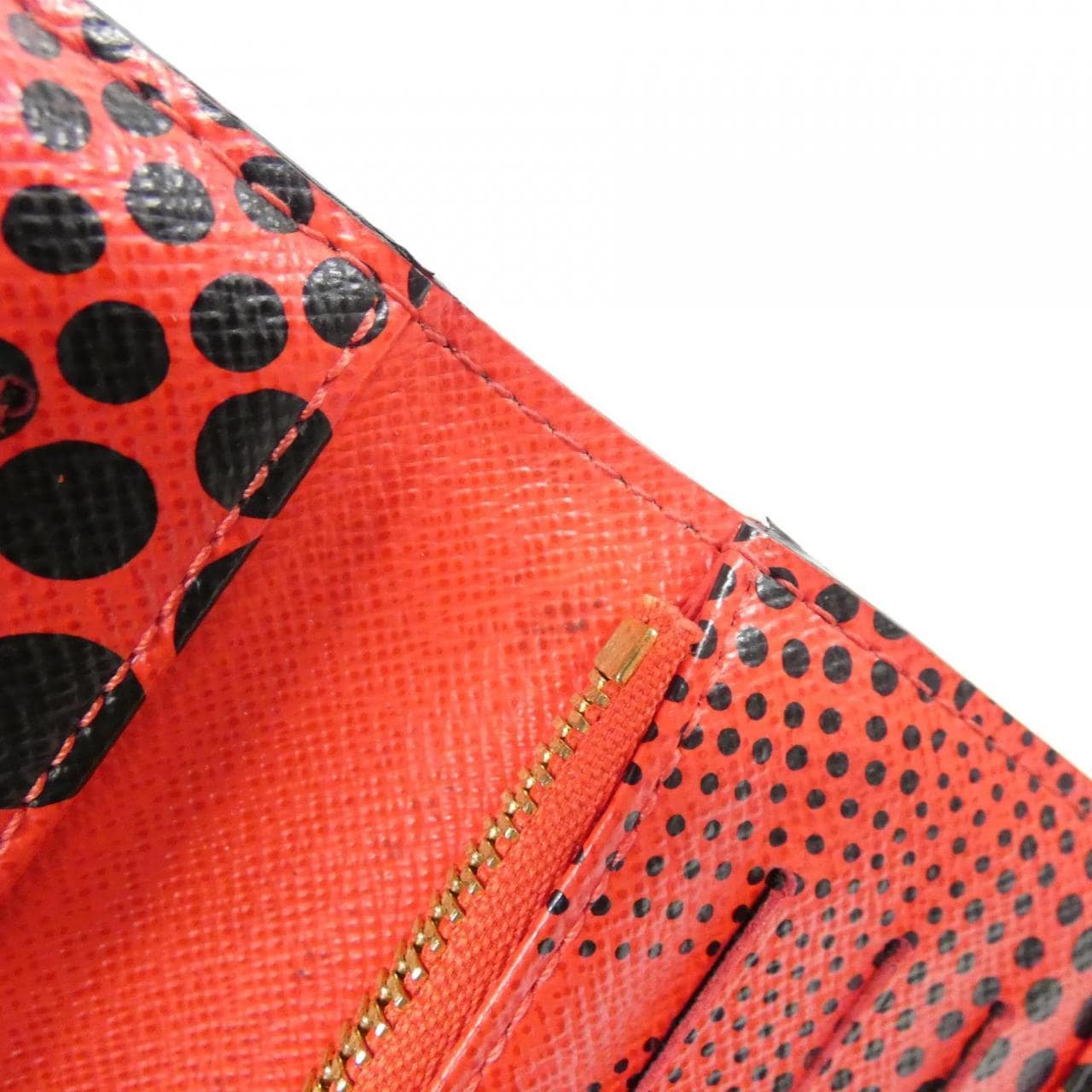 ルイヴィトン モノグラム パンプキンドット(ヤヨイクサマ) ポルトフォイユ アンソリット M60454 財布