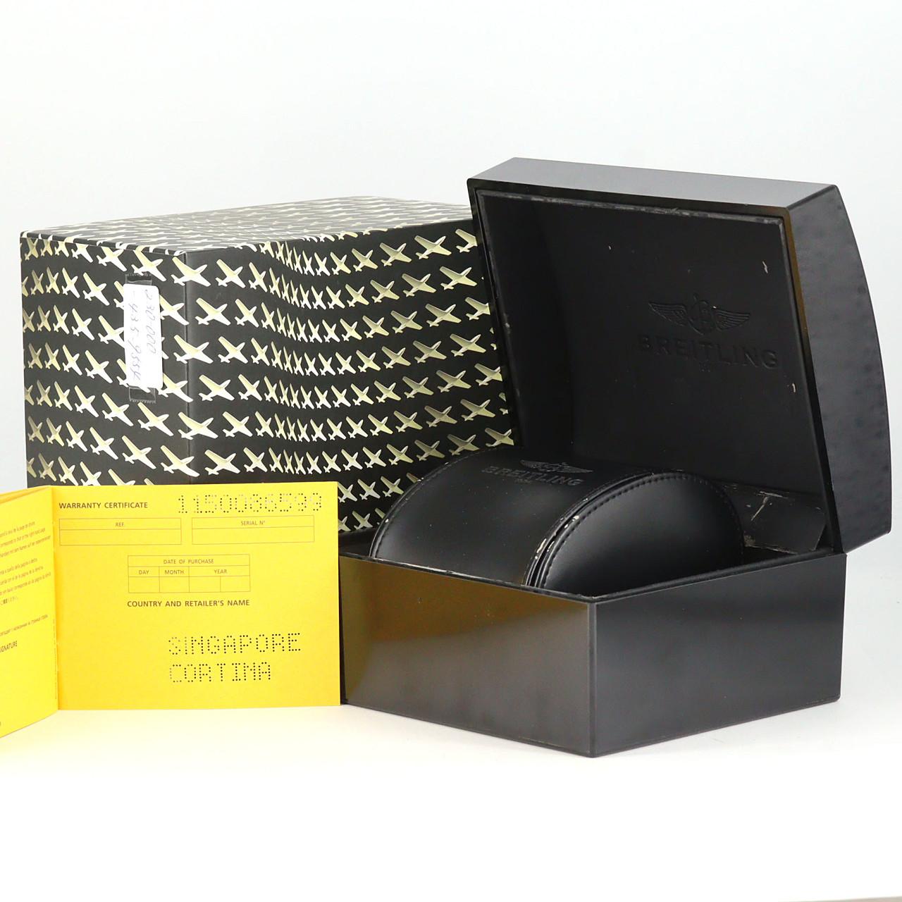 【ノーメンテナンス還元価格】ブライトリング クロノマット01 LIMITED AB0111/S013B50PS SS 自動巻