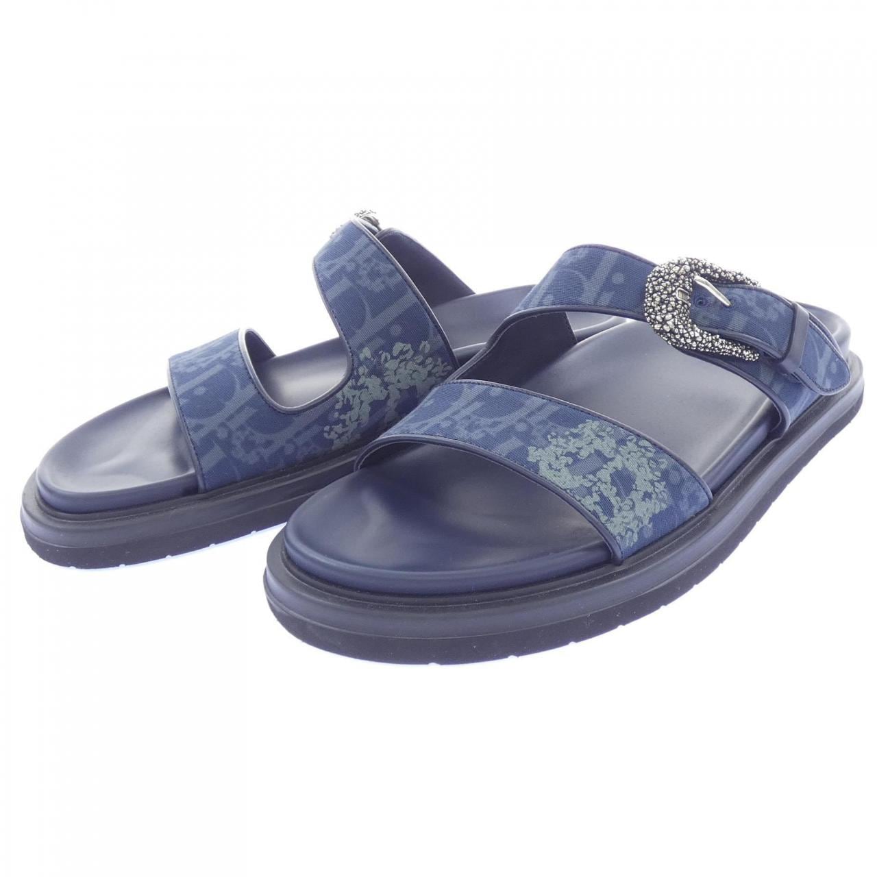 ディオール DIOR AQUA DOUBLE BAND DENIM TEARS 3SA133ZWZ サンダル