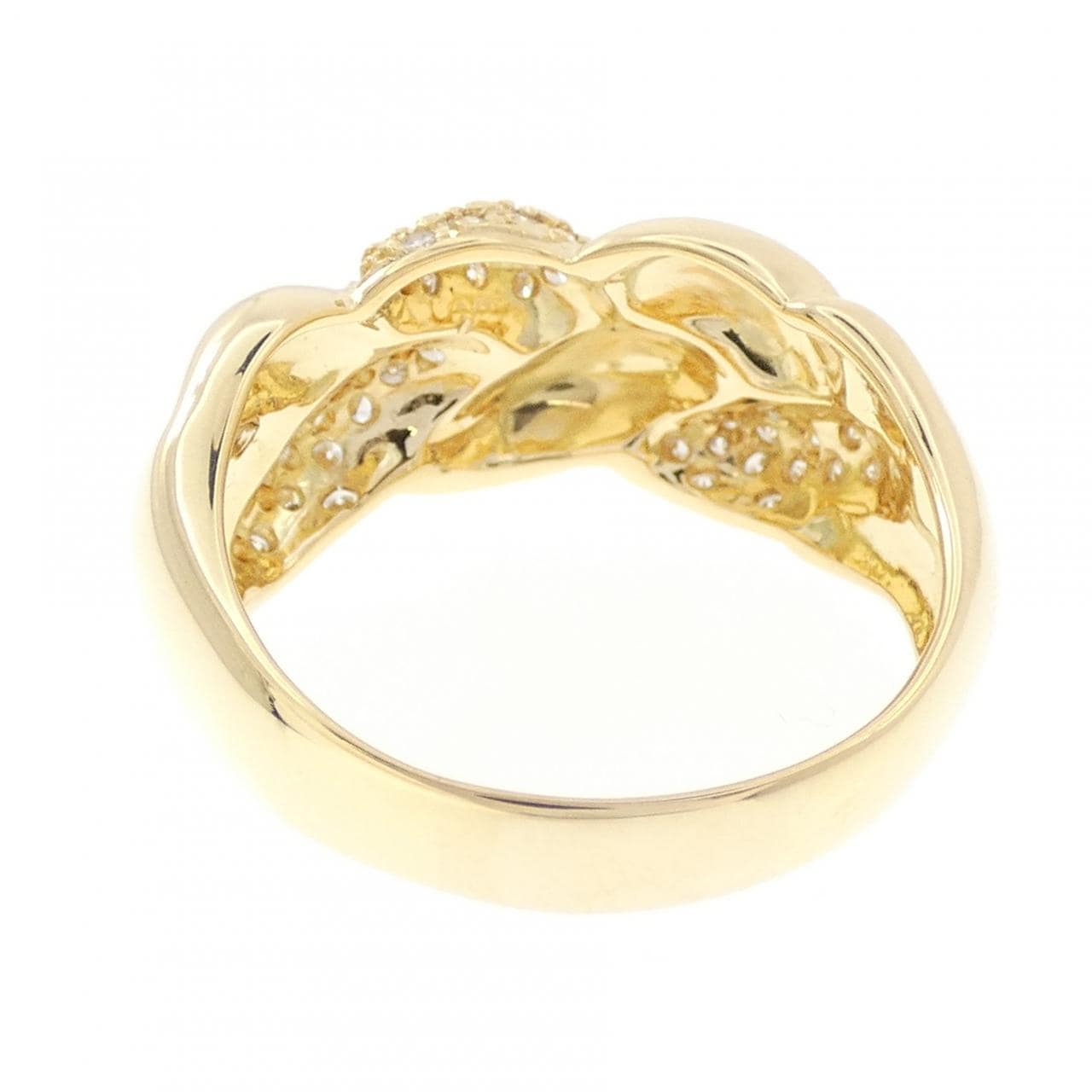 K18YG ダイヤモンド リング 0.43CT
