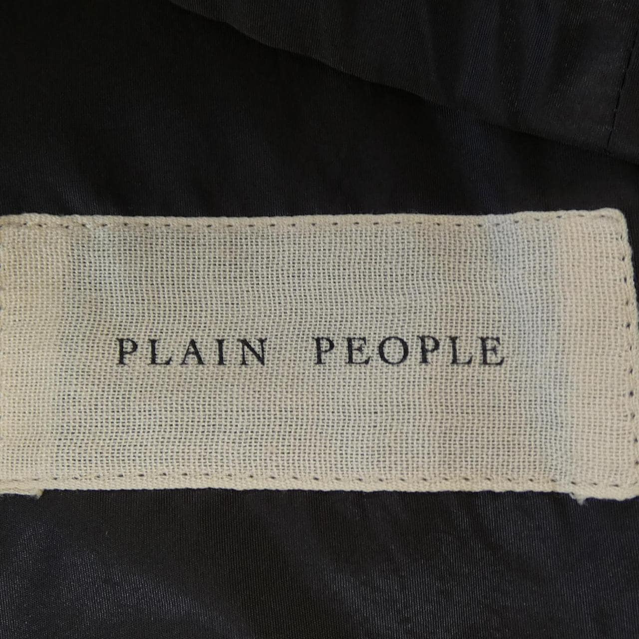 プレインピープル PLAIN PEOPLE ジャケット