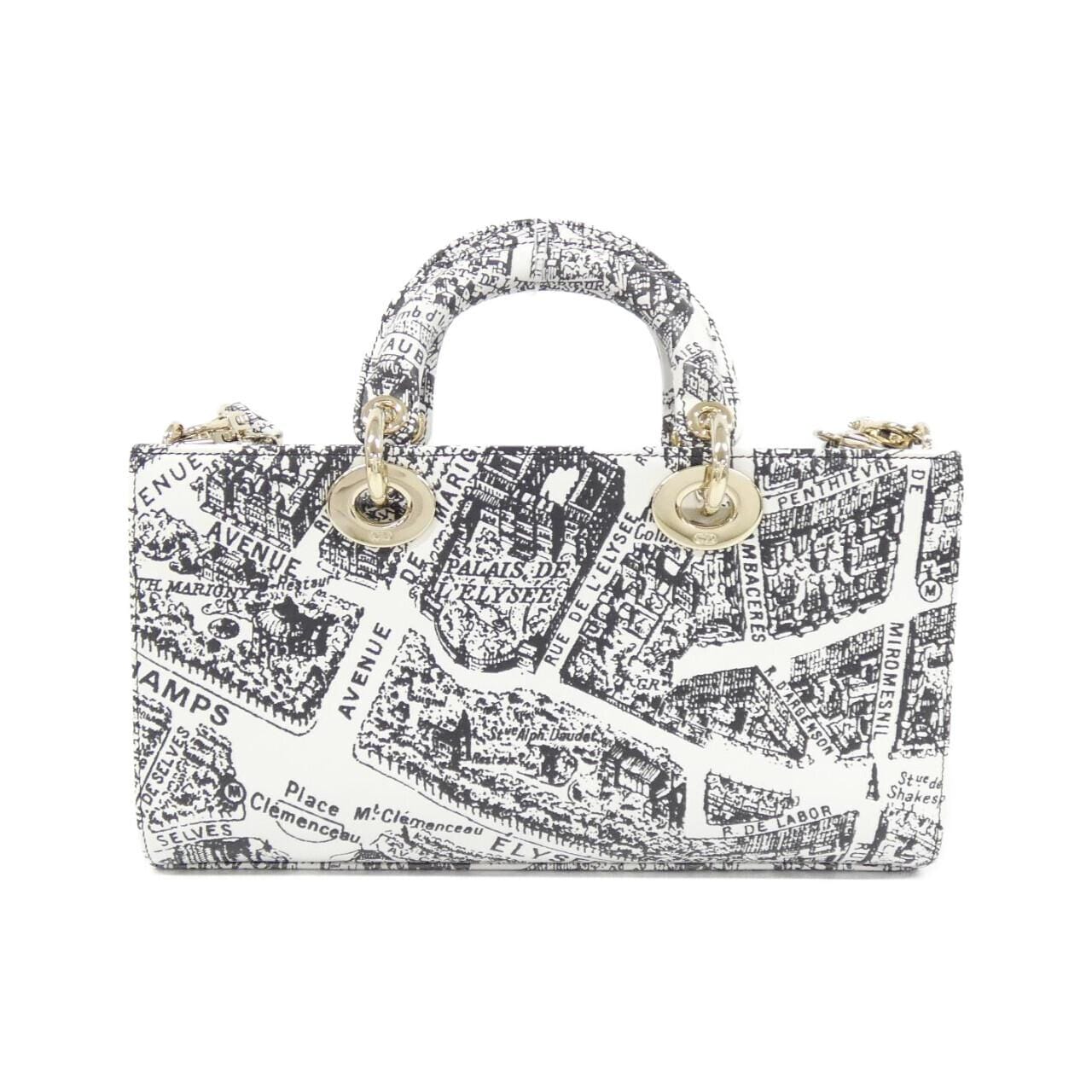 クリスチャンディオール PLAN DE PARIS レディ Dジョイ ミディアム バッグ