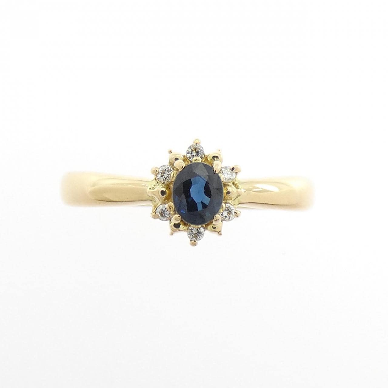 K18YG サファイヤ リング