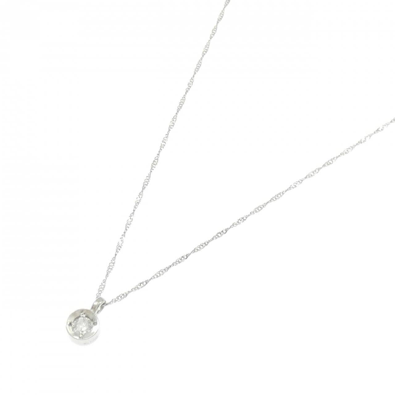 PT900/PT850 ダイヤモンド ネックレス 0.10CT
