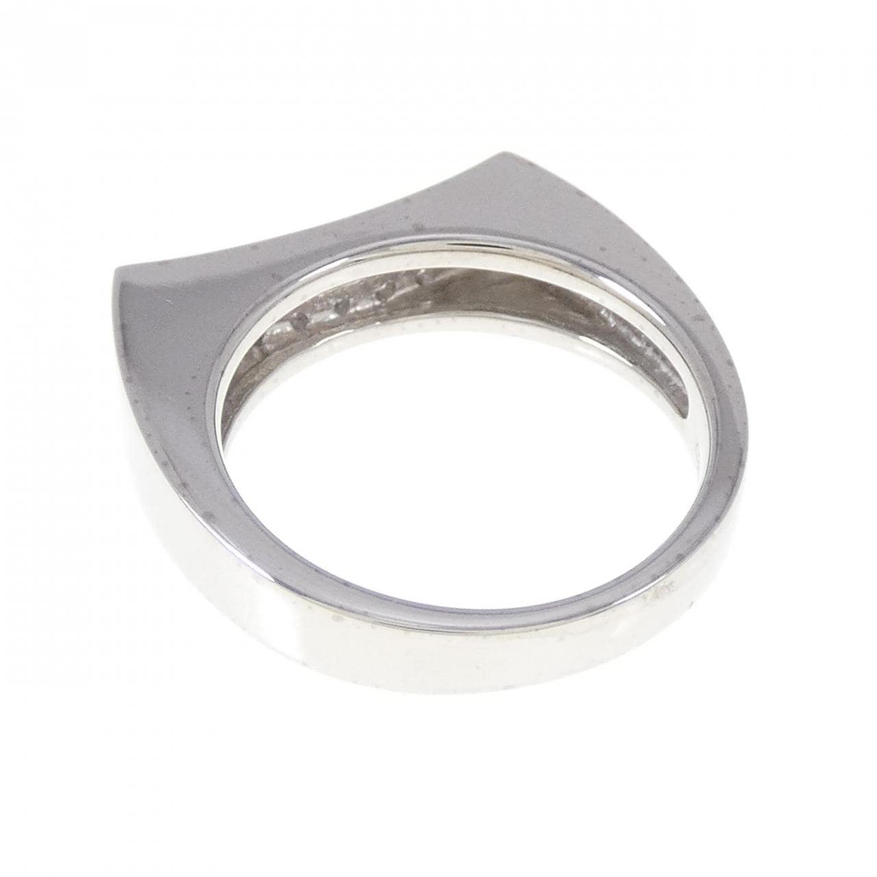 K18WG ダイヤモンド リング 0.19CT