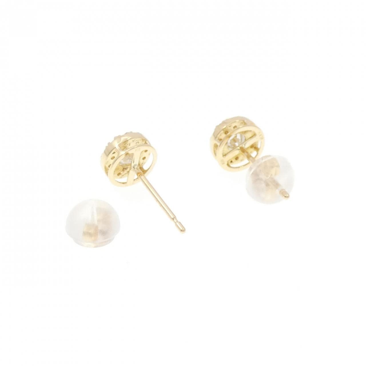 【リメイク】K18YG ダイヤモンド ピアス 0.30CT