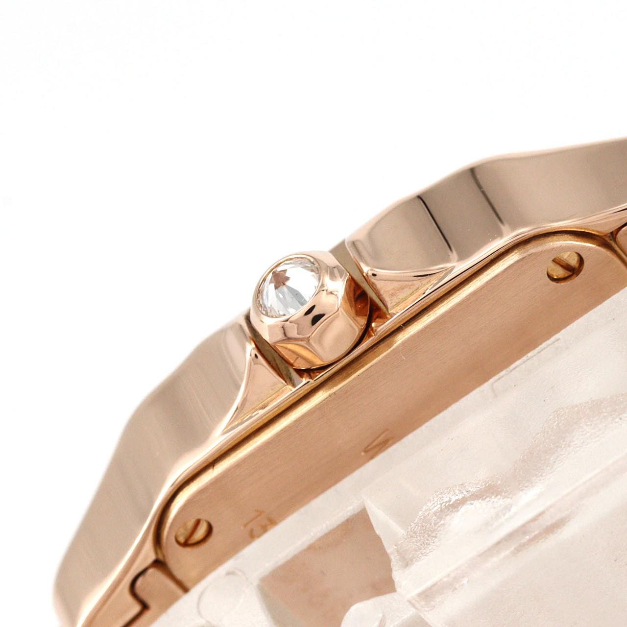 カルティエ サントスドゥモワゼルSM PG/D WF9008Z8 PG･RG クォーツ