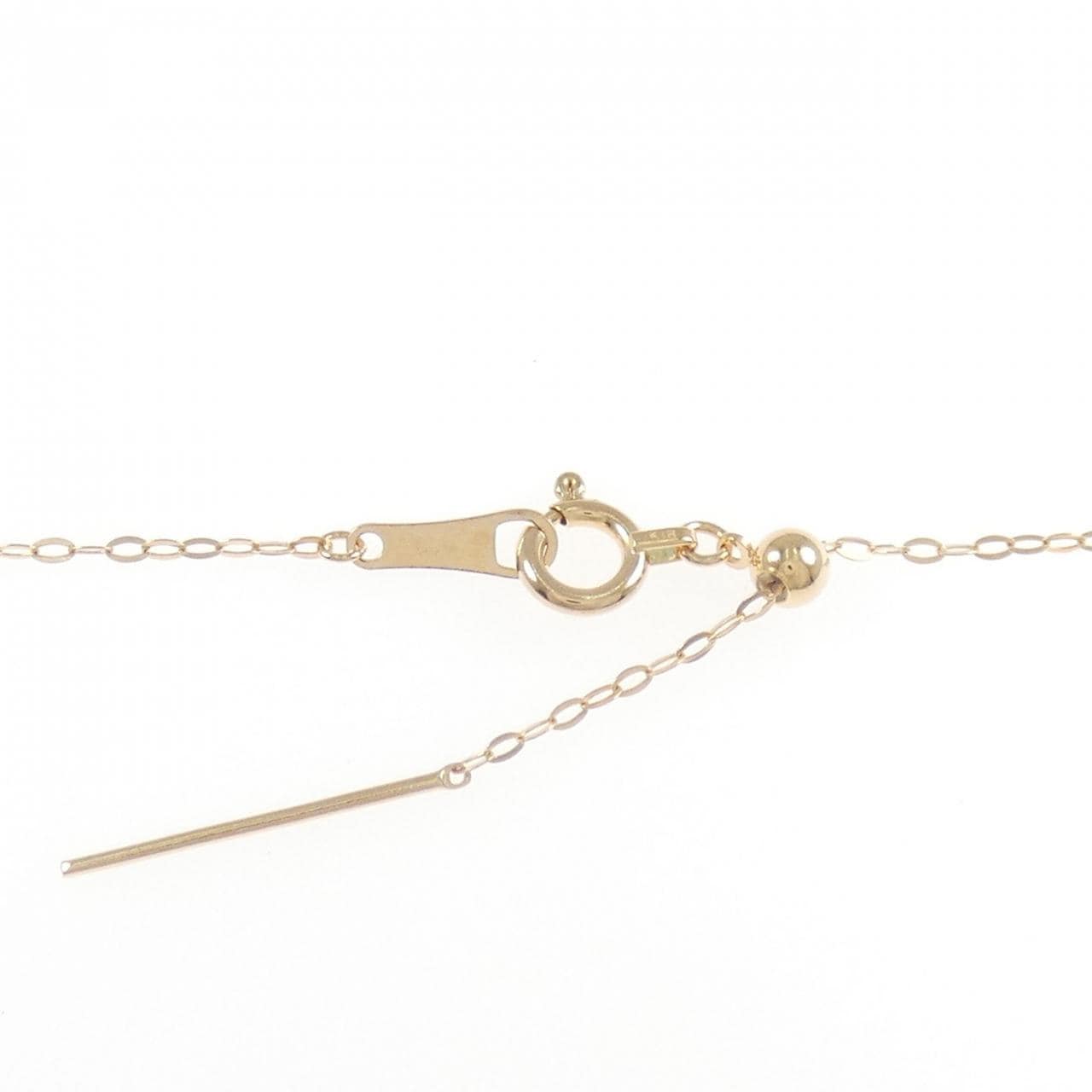 K18PG ダイヤモンド ネックレス 0.30CT