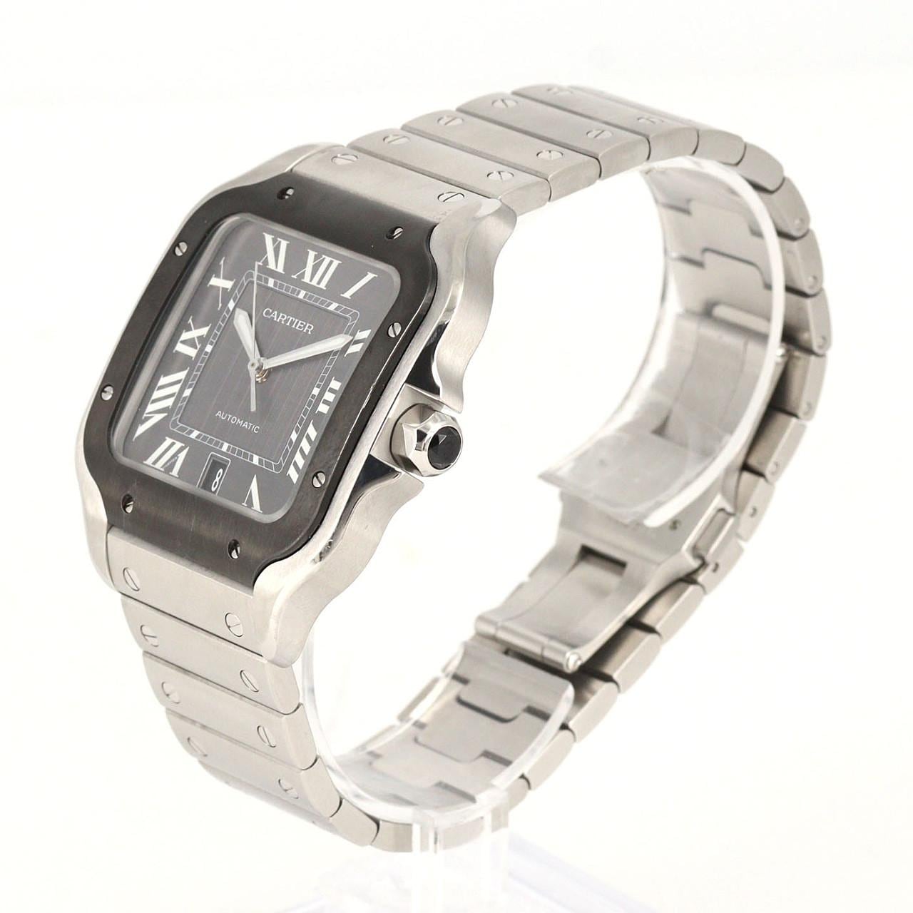 カルティエ サントス･ドゥ･カルティエ LM WSSA0037 SS 自動巻