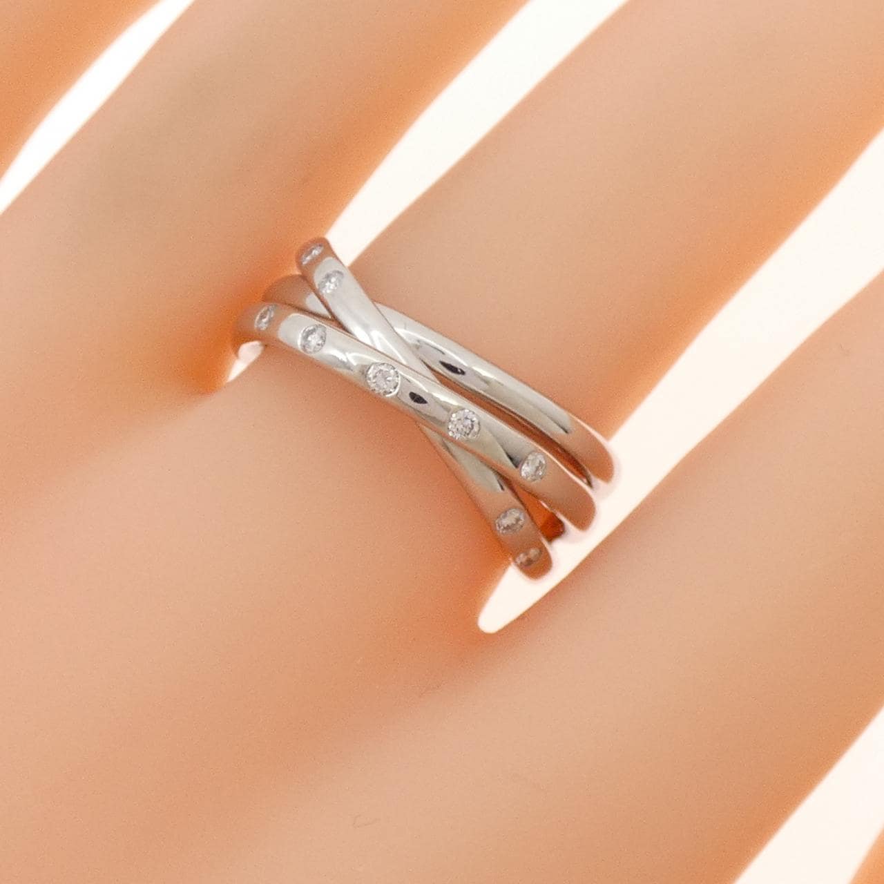 PT900 ダイヤモンド リング 0.13CT