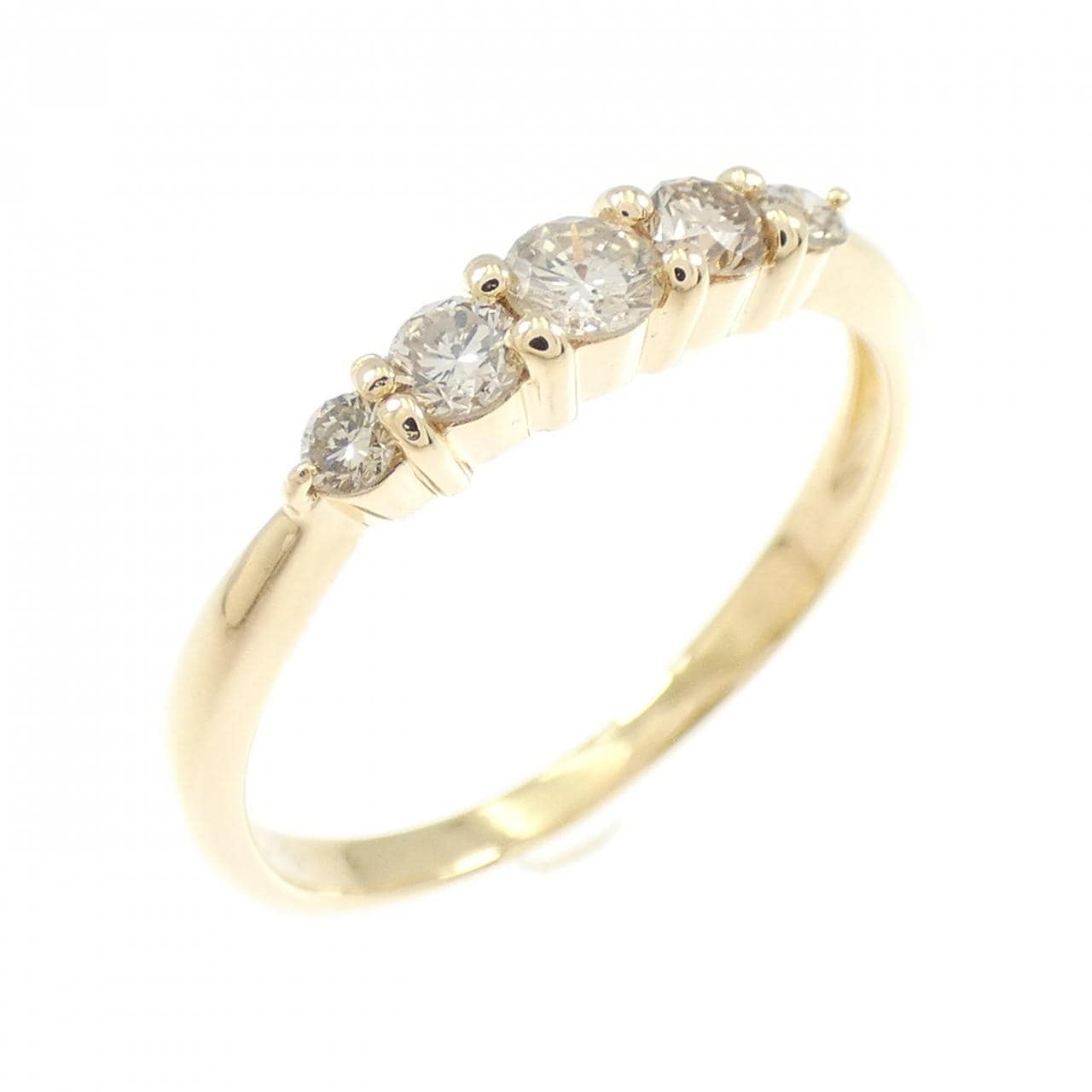 K18YG ダイヤモンド リング 0.30CT