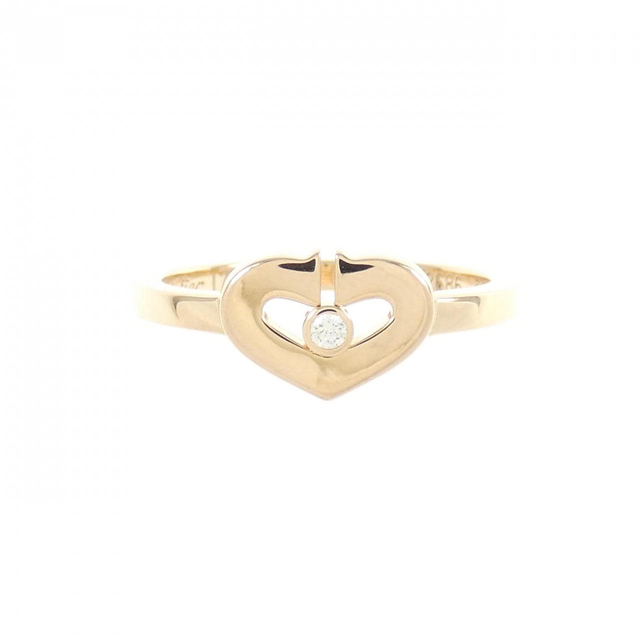 Cartier C heart small ring