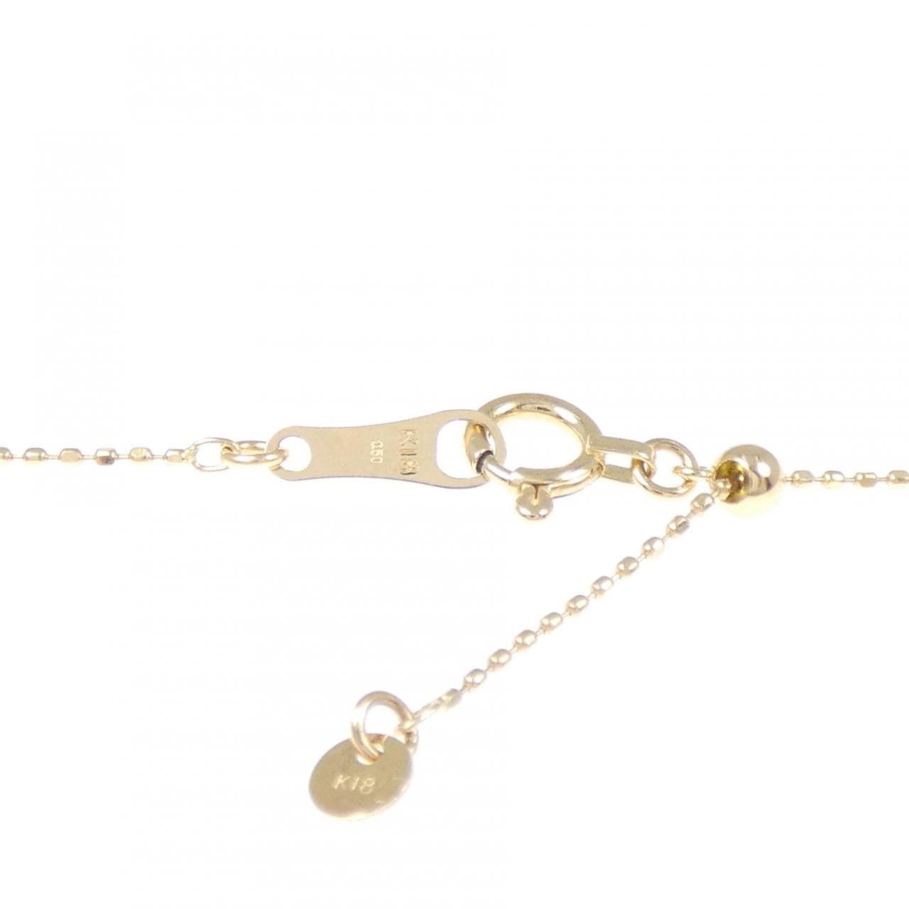 K18YG ダイヤモンド ネックレス 0.50CT