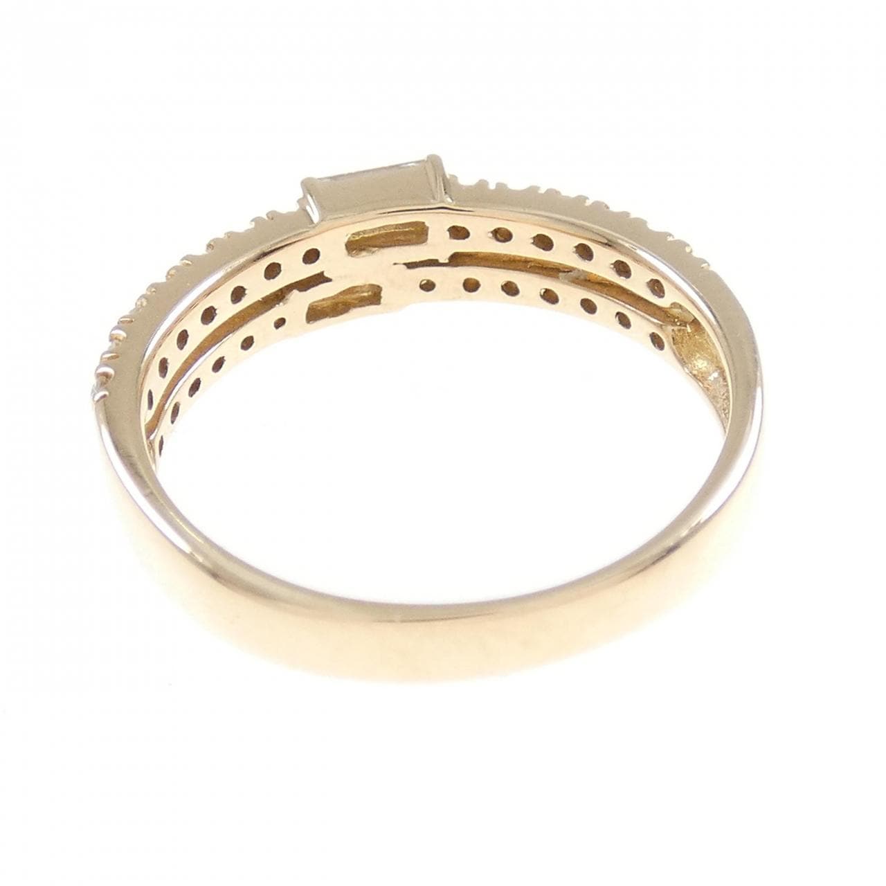 K18PG ダイヤモンド リング 0.20CT