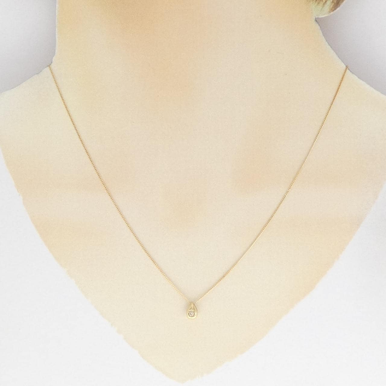 K18YG ダイヤモンド ネックレス 0.05CT