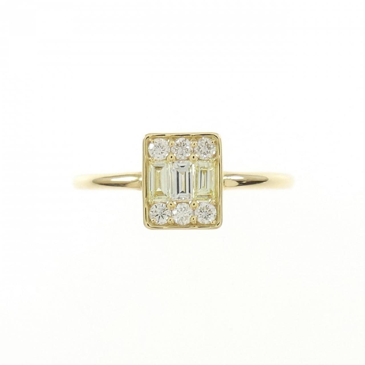 【新品】K18YG ダイヤモンド リング 0.30CT