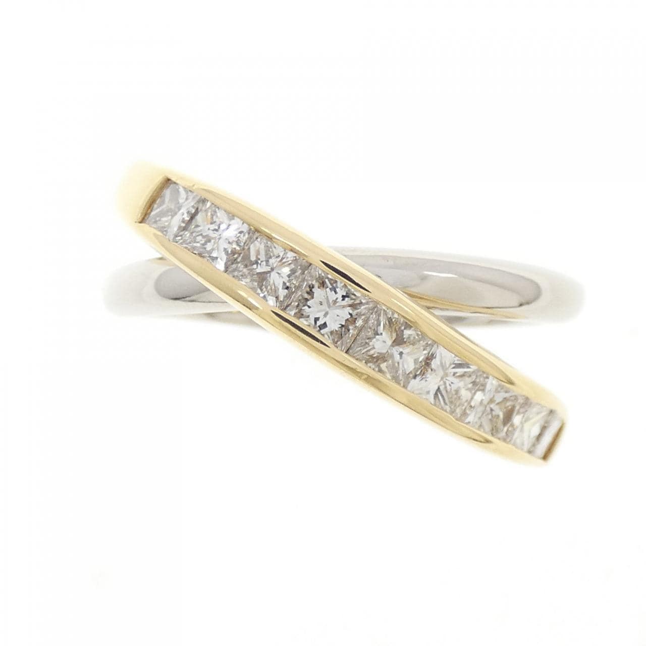 PT900/K18YG ダイヤモンド リング 1.00CT