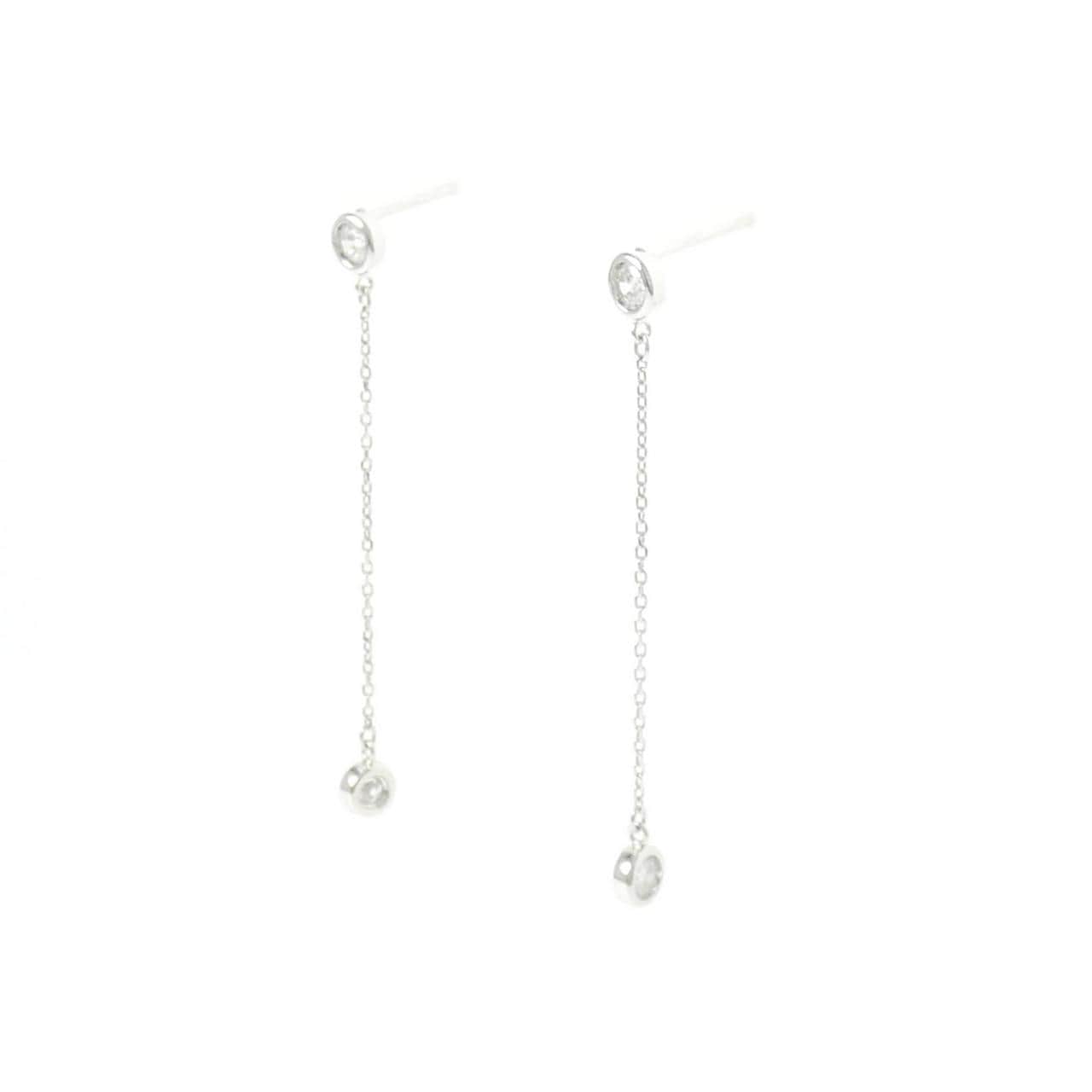 PT850/PT900鑽石耳環 0.20克拉