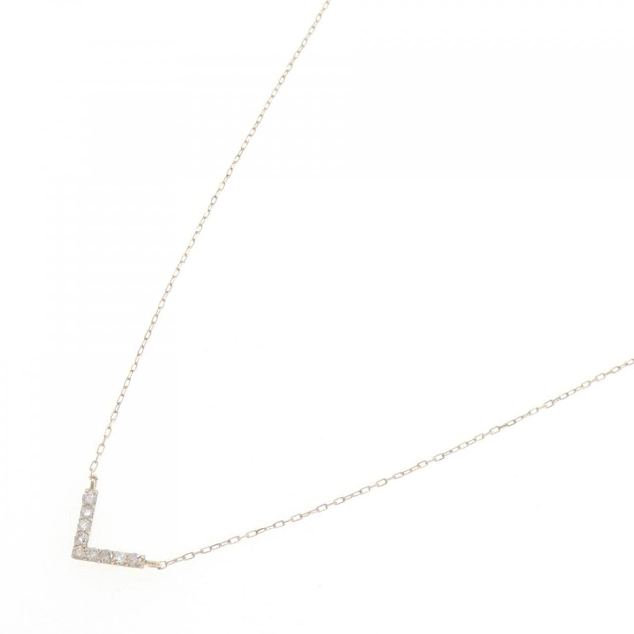 K10YG ダイヤモンド ネックレス 0.06CT