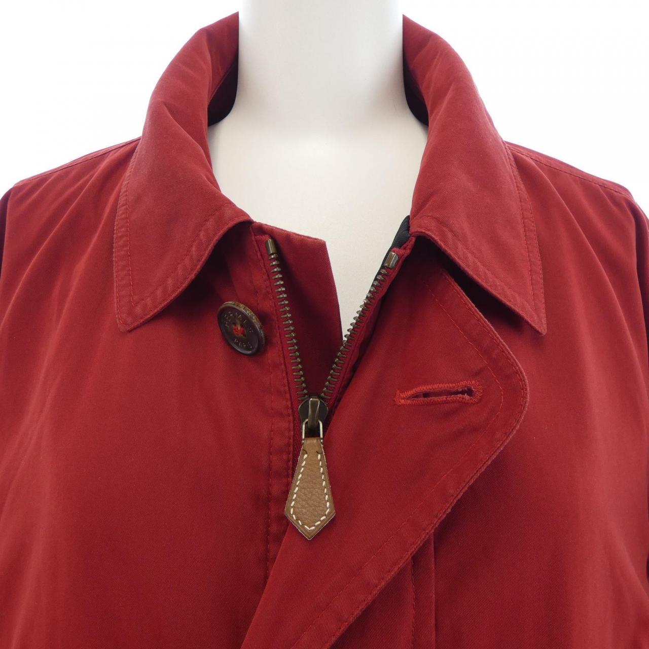 【ヴィンテージ】エルメス HERMES AU FIL DE LA SOIE ツイルレーヌ. コート