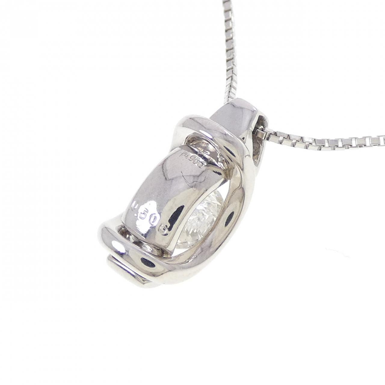 PT900/PT850 ダイヤモンド ネックレス 0.506CT