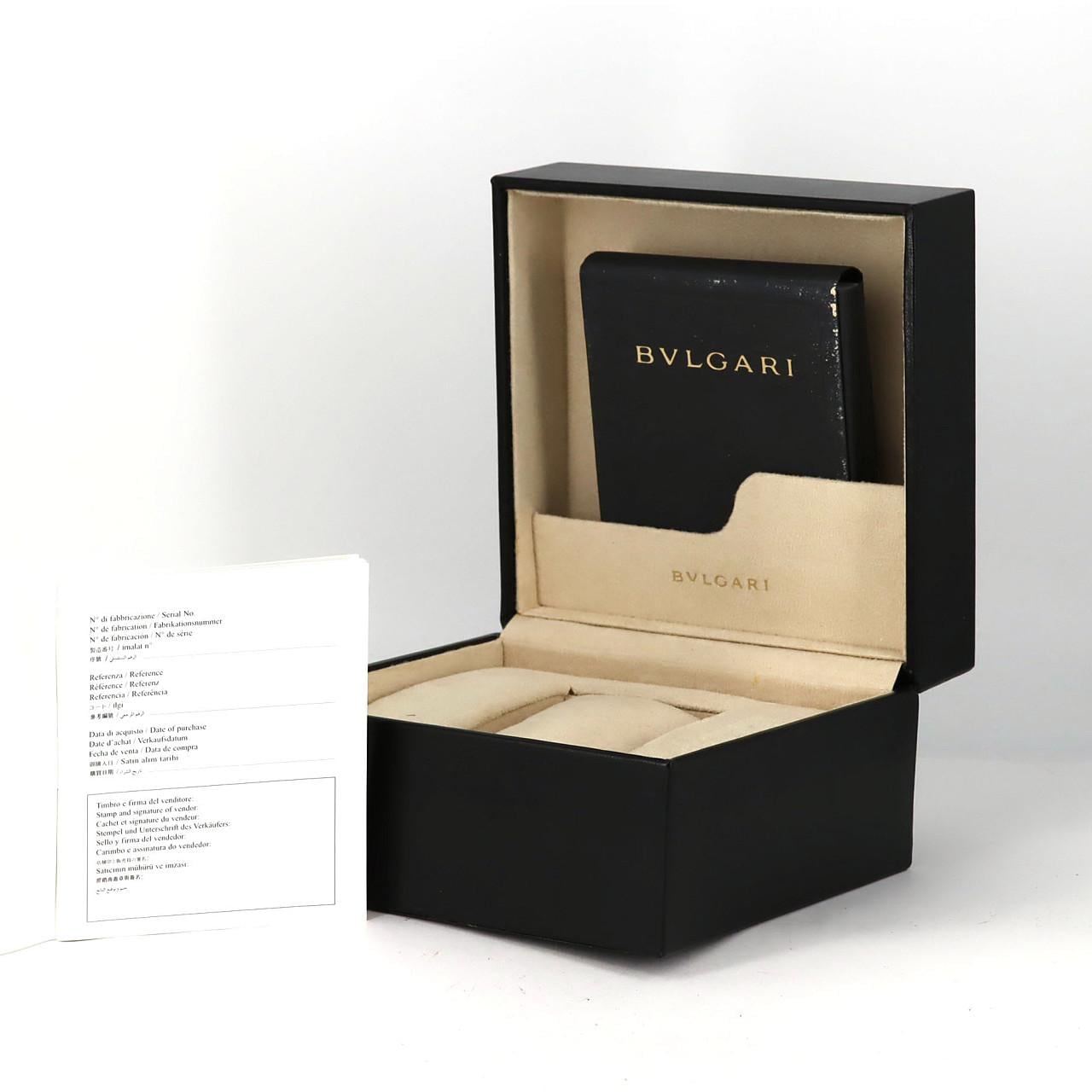 【ノーメンテナンス還元価格】ブルガリ アショーマクロノ YG AA44GCH/AA44C13GLDCH/AT YG 自動巻